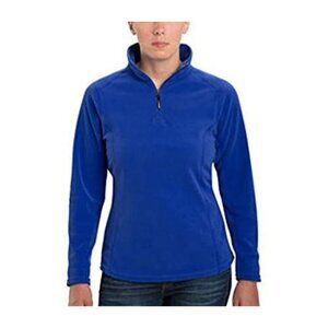 Kirkland Signature Polartec Fleece – Women’s XL – Royal Blue Quarter-Zip
